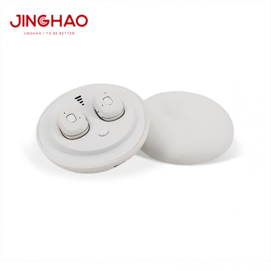 JH-W2 Bluetooth Rechargeable Mini ITE Digital Hearing Aids for Phone Connecting