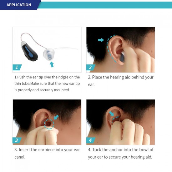 JH-D31 mini BTE hearing aids